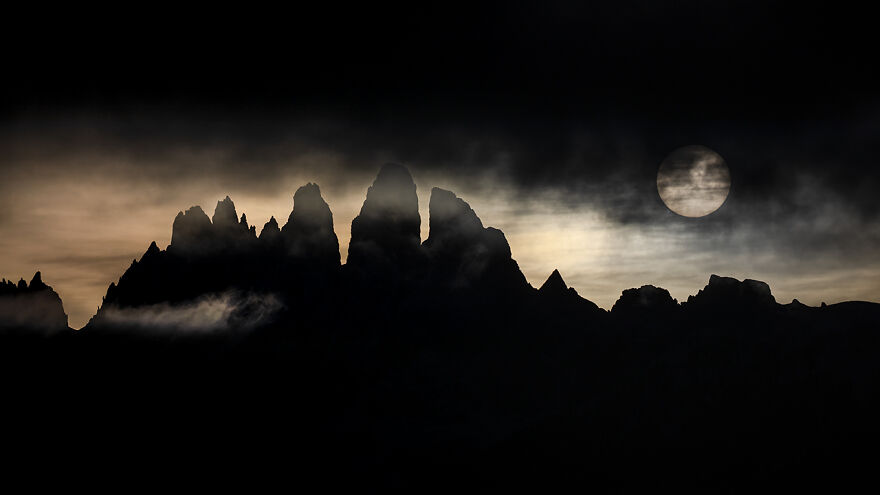 Higly Commended, Landscape: "Legendary Towers In The Dolomites" By Georg Kantolier