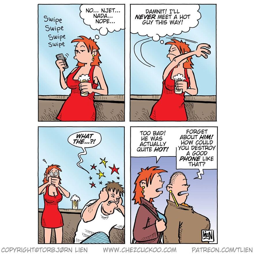 Norwegian Artist Creates Fun Comics With Unexpected Endings