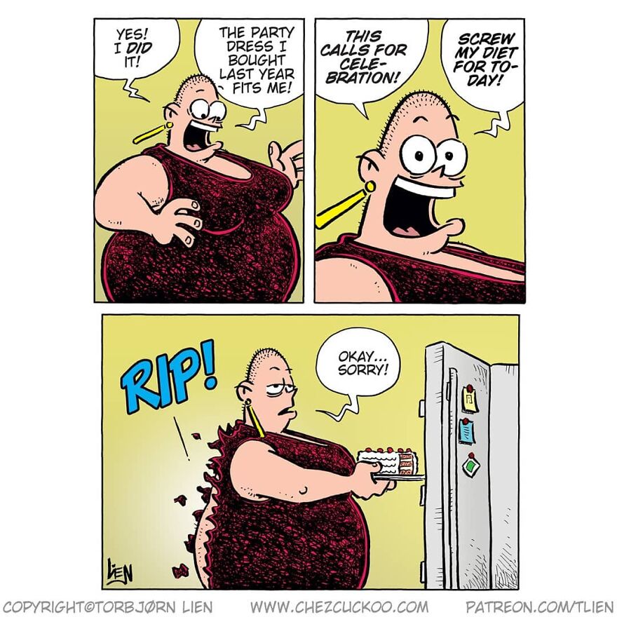 Norwegian Artist Creates Fun Comics With Unexpected Endings