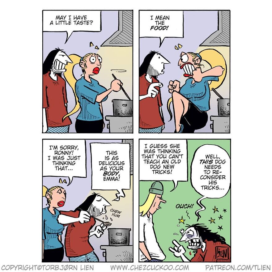 Norwegian Artist Creates Fun Comics With Unexpected Endings