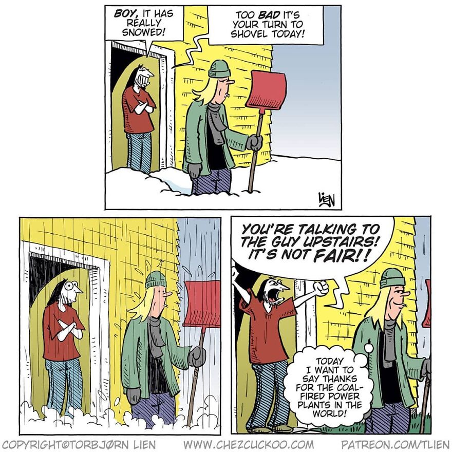 Norwegian Artist Creates Fun Comics With Unexpected Endings