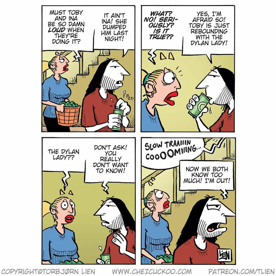 Norwegian Artist Creates Fun Comics With Unexpected Endings