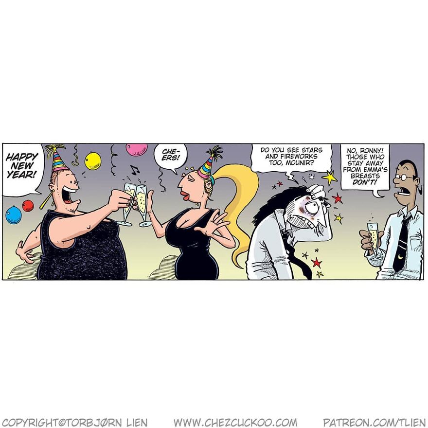 Norwegian Artist Creates Fun Comics With Unexpected Endings