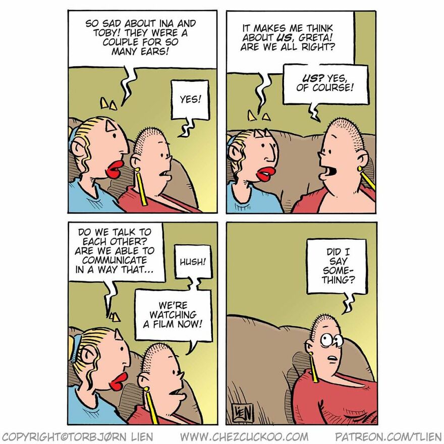 Norwegian Artist Creates Fun Comics With Unexpected Endings