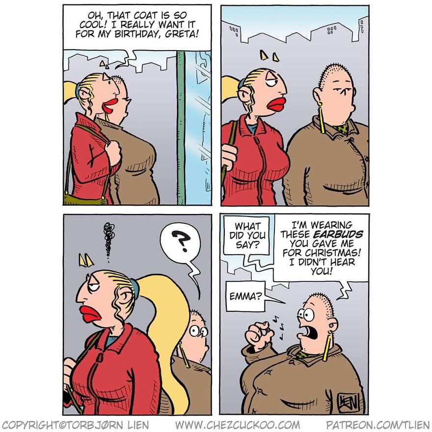 Norwegian Artist Creates Fun Comics With Unexpected Endings