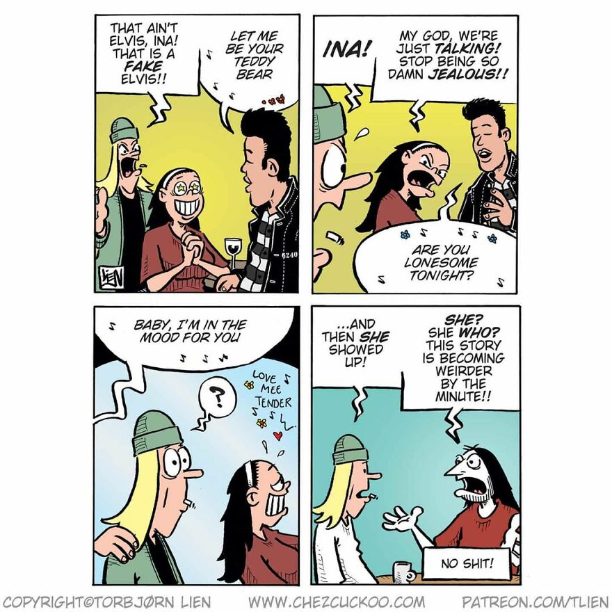 Norwegian Artist Creates Fun Comics With Unexpected Endings