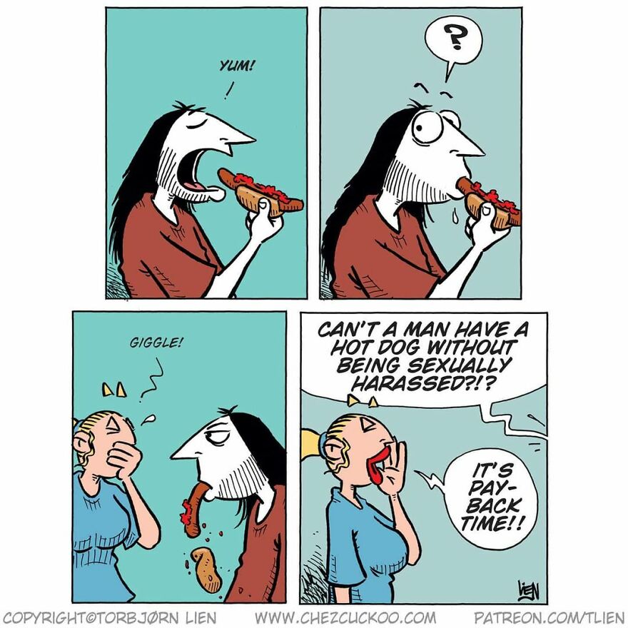 Norwegian Artist Creates Fun Comics With Unexpected Endings