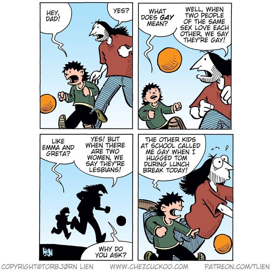 Norwegian Artist Creates Fun Comics With Unexpected Endings