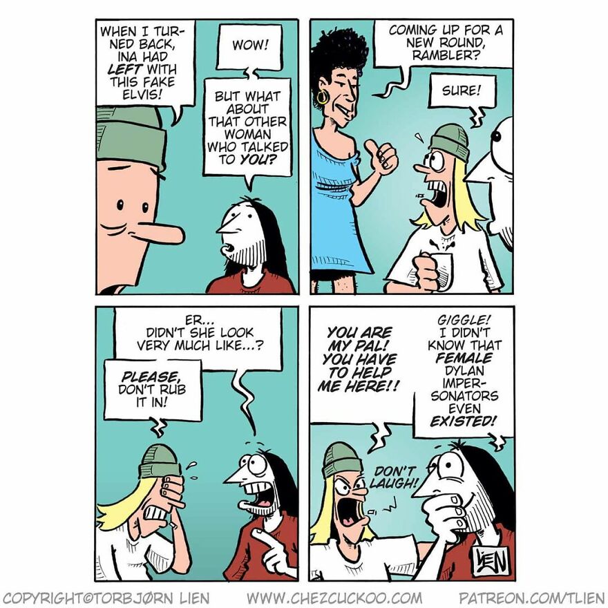 Norwegian Artist Creates Fun Comics With Unexpected Endings