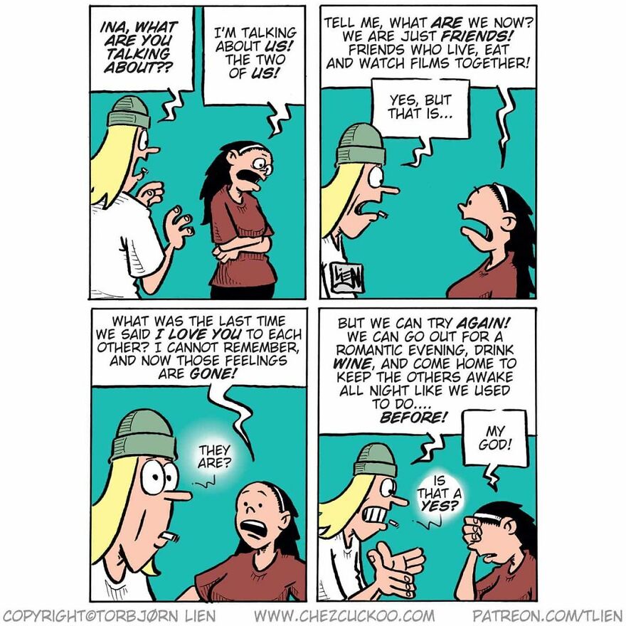 Norwegian Artist Creates Fun Comics With Unexpected Endings