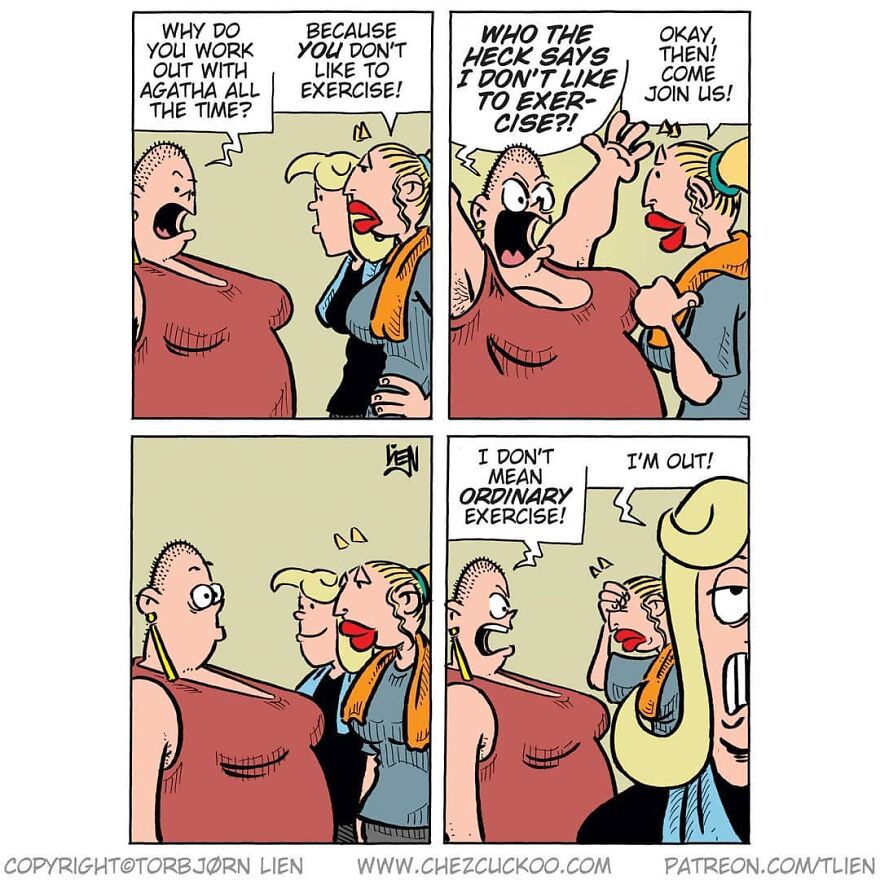 Norwegian Artist Creates Fun Comics With Unexpected Endings