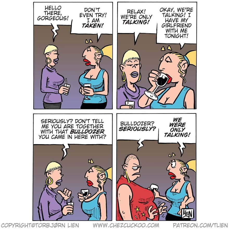 Norwegian Artist Creates Fun Comics With Unexpected Endings