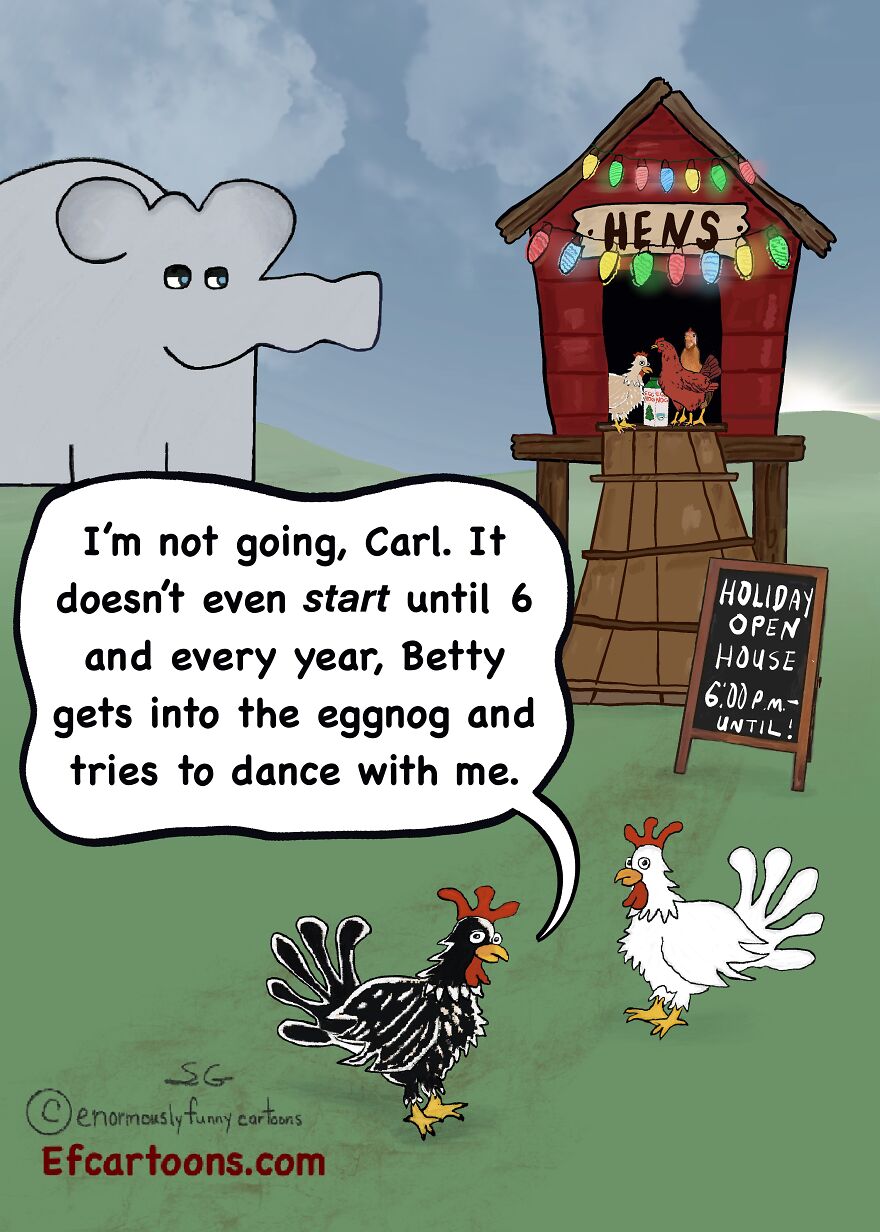 Merry Christmas From Enormously Funny Cartoons!