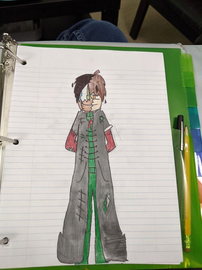 This Is My Favorite Oc So Far. His Name Is Trikaz And He Is Pure Angst.