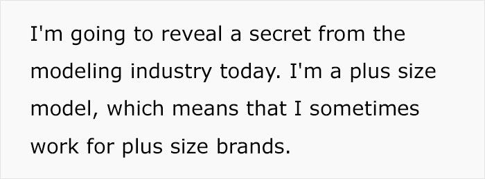 Model Reveals A Secret Of How Plus Size Models Have Slim Faces In Photos And It’s Just Slimmer Models Wearing Fat Suits Model Reveals A Secret Of How Plus Size Models Have Slim Faces In Photos And It’s Just Slimmer Models Wearing Fat Suits