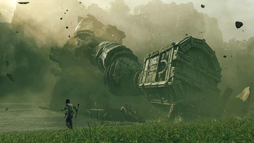 Professional Photographer With Time On His Hands At The Corona Disaster Captures In-Game Photography Of "Shadow Of The Colossus" Seriously.