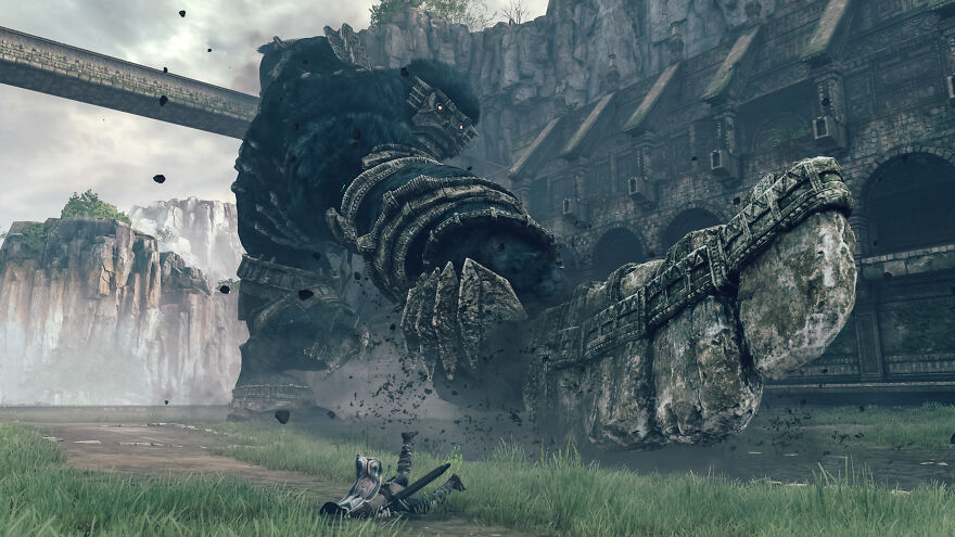 Professional Photographer With Time On His Hands At The Corona Disaster Captures In-Game Photography Of "Shadow Of The Colossus" Seriously.