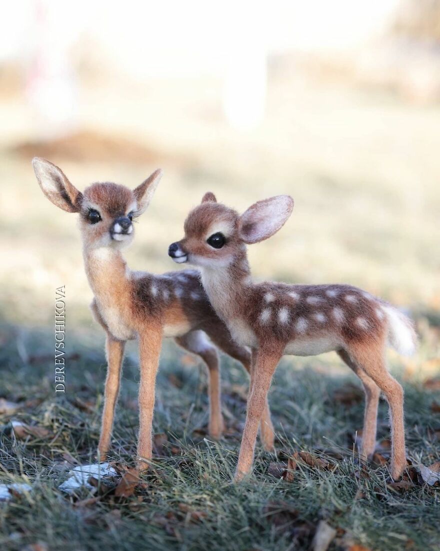 Russian Artist Creates Truly Delicious Felted Wool Animals (New Pics)