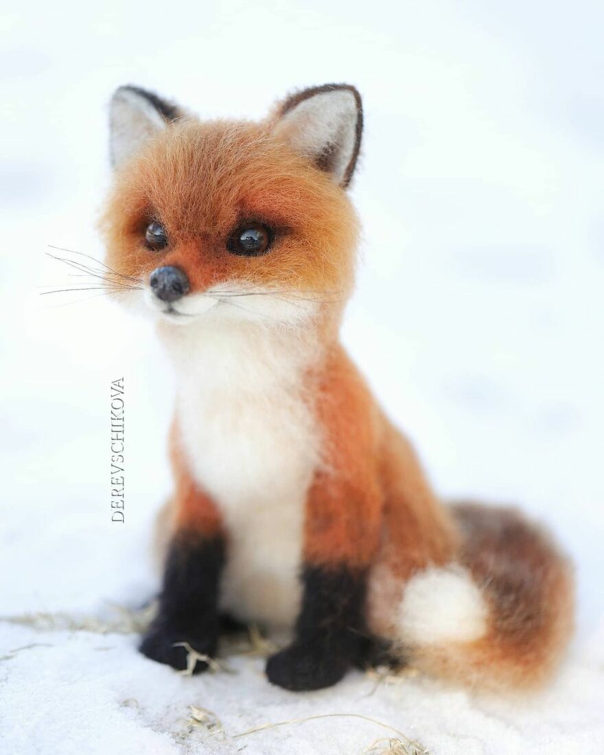 Russian Artist Creates Truly Delicious Felted Wool Animals (New Pics)