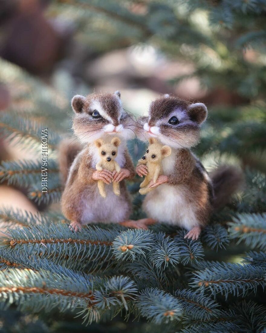 Russian Artist Creates Truly Delicious Felted Wool Animals (New Pics)