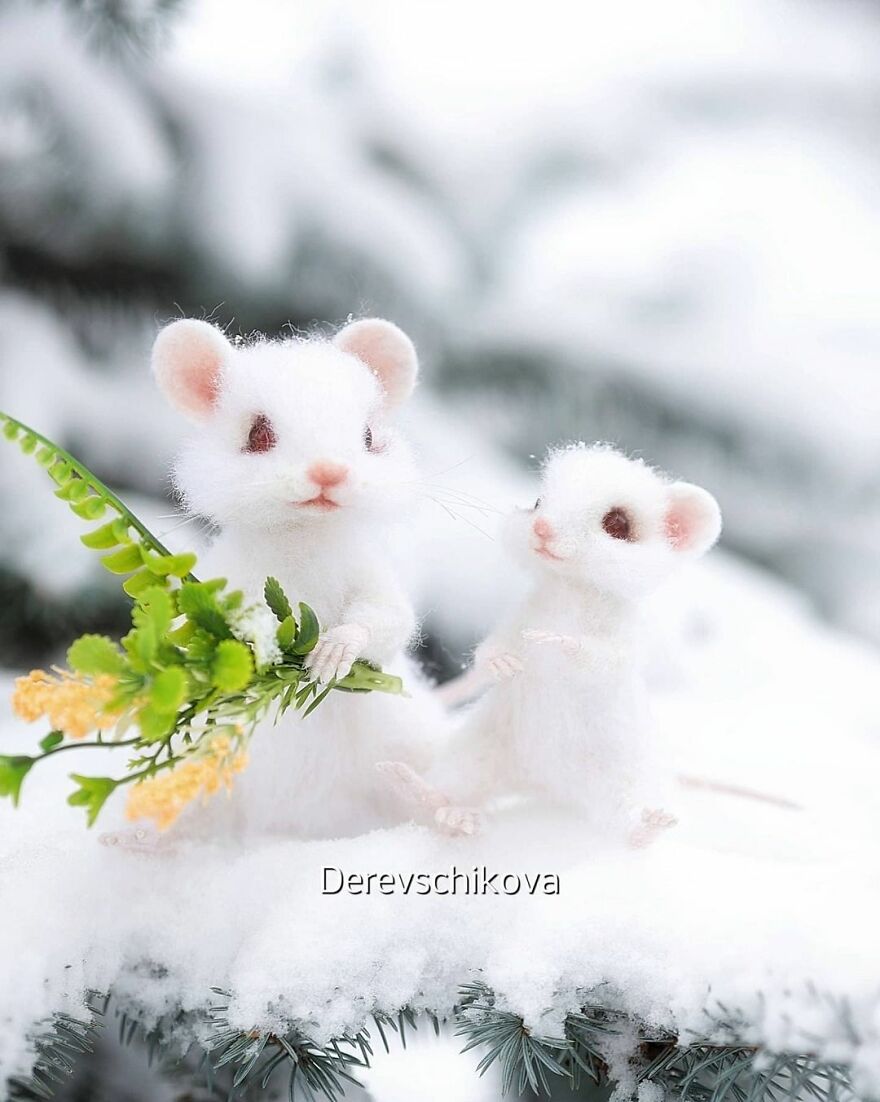 Russian Artist Creates Truly Delicious Felted Wool Animals (New Pics)