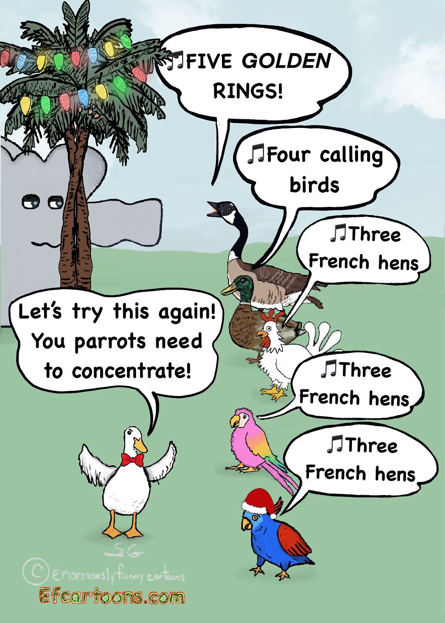 Merry Christmas From Enormously Funny Cartoons!