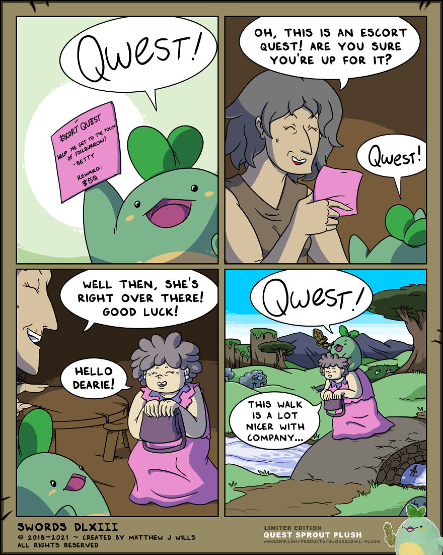 I Made These Comics About A Quest-Loving Adventurer, Now He's A Limited Edition Plushie
