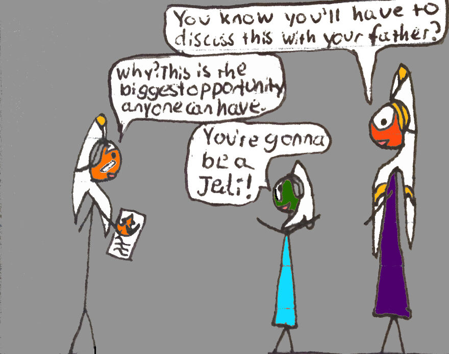 I Make Stick Figure Star Wars Comics, And These Are The First Two Chapters Of A Jedi Academy Fanficion