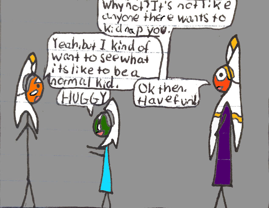 I Make Stick Figure Star Wars Comics, And These Are The First Two Chapters Of A Jedi Academy Fanficion