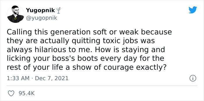 Viral Tweet Sparks Debate On Why This Generation Isn’t Soft Or Weak For Quitting Toxic Jobs As Older People Like To Criticize Them