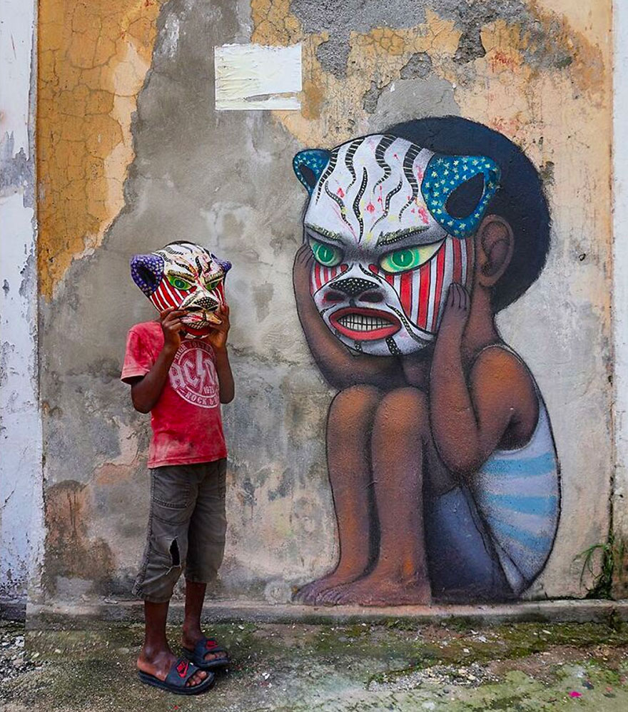 Artist Transforms Walls Not Funny Into Real Works Of Art Around The World