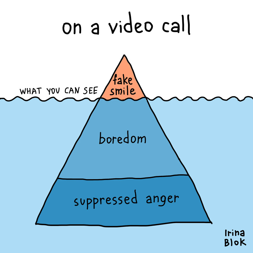On A Video Call
