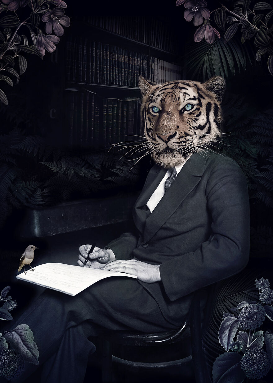 Never Forget The Forest - We Created Magical Collages Dedicated To Animals, Nature And Our Fragile Planet. Never Forget The Forest - We Created Magical Collages Dedicated To Animals, Nature And Our Fragile Planet.