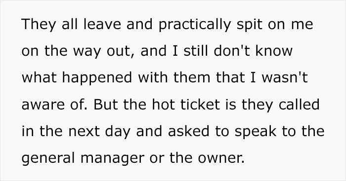 Customers Try To Get Waitress Fired For ‘Bad Service’ So They Don’t Have To Pay The Bill Customers Try To Get Waitress Fired For ‘Bad Service’ So They Don’t Have To Pay The Bill