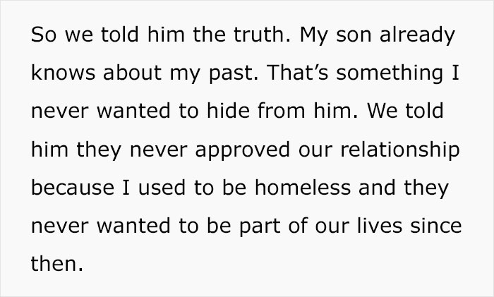 Dad Explains To 16 Y.O. Son That His Grandparents Cut Their Family Off Because Dad Used To Be Homeless, Ends Up Causing Family Drama Dad Explains To 16 Y.O. Son That His Grandparents Cut Their Family Off Because Dad Used To Be Homeless, Ends Up Causing Family Drama