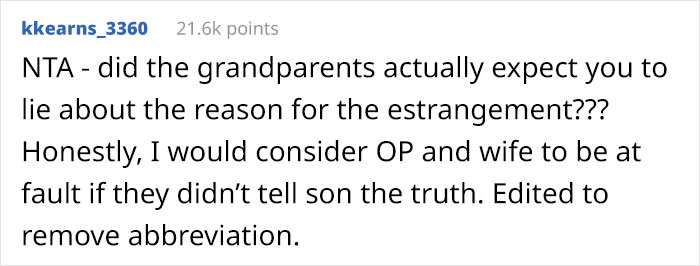Dad Explains To 16 Y.O. Son That His Grandparents Cut Their Family Off Because Dad Used To Be Homeless, Ends Up Causing Family Drama Dad Explains To 16 Y.O. Son That His Grandparents Cut Their Family Off Because Dad Used To Be Homeless, Ends Up Causing Family Drama