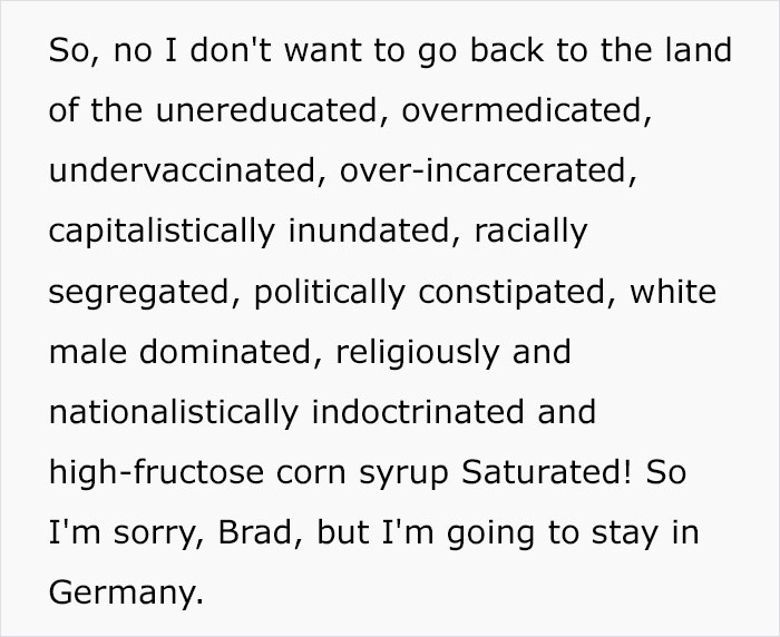 American Living In Germany Lists All The Reasons Why He Wouldn’t Go Back, And It’s Painfully Accurate American Living In Germany Lists All The Reasons Why He Wouldn’t Go Back, And It’s Painfully Accurate