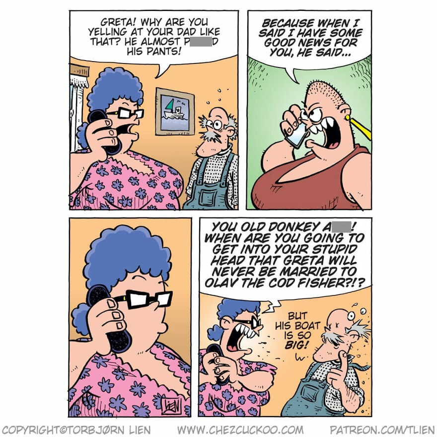 Norwegian Artist Creates Fun Comics With Unexpected Endings