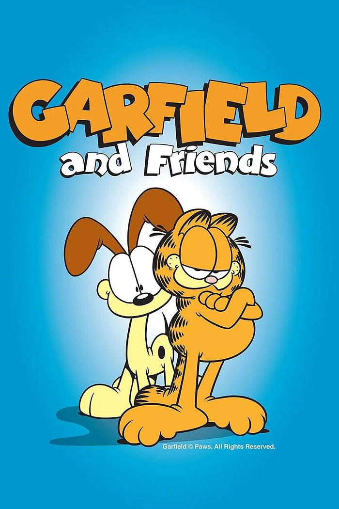 Poster for Garfield And Friends animated tv show