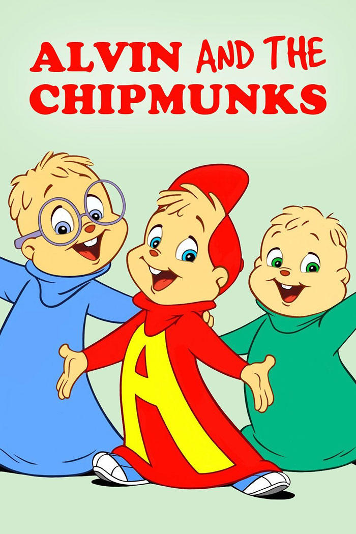 Poster for Alvin And The Chipmunks animated tv show