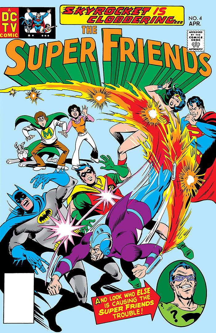 Poster for Super Friends animated tv show