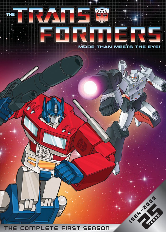 Poster for The Transformers animated tv show