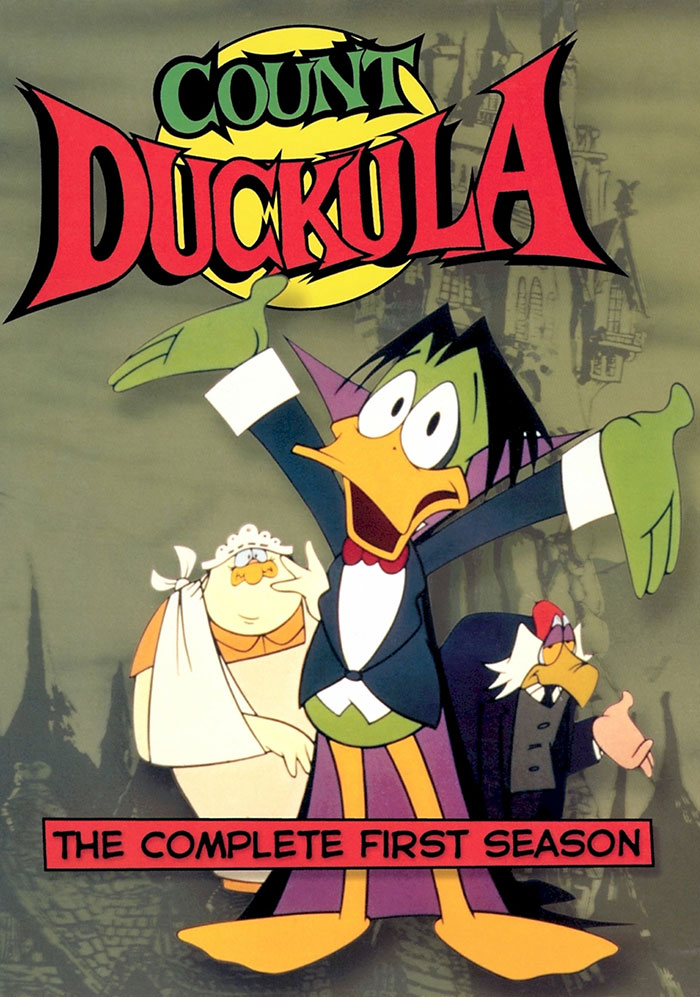 Poster for Count Duckula animated tv show