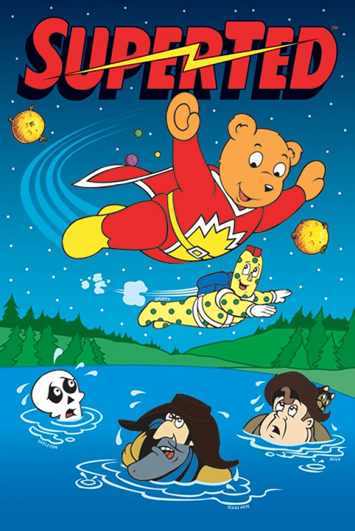 Poster for Superted animated tv show