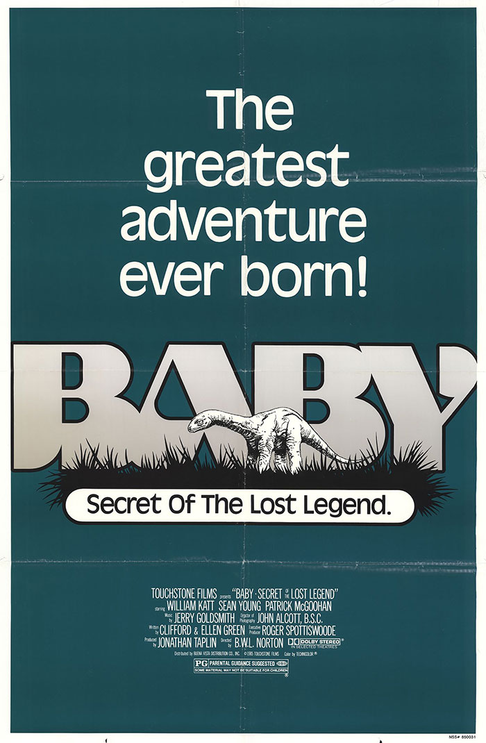 Poster of Baby: Secret Of The Lost Legend movie 