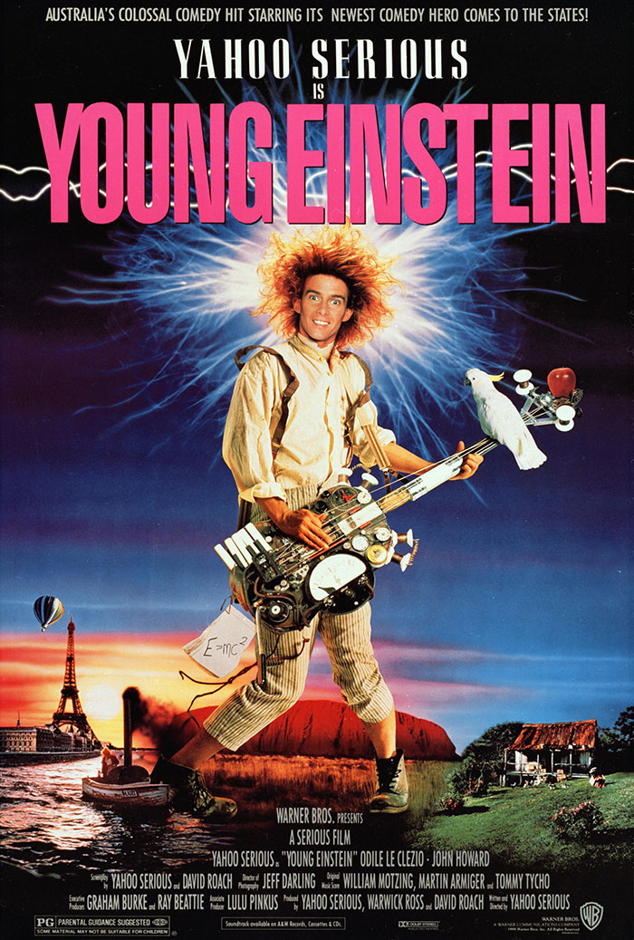 Poster of Young Einstein movie 