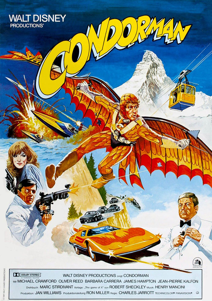 Poster of Condorman movie 