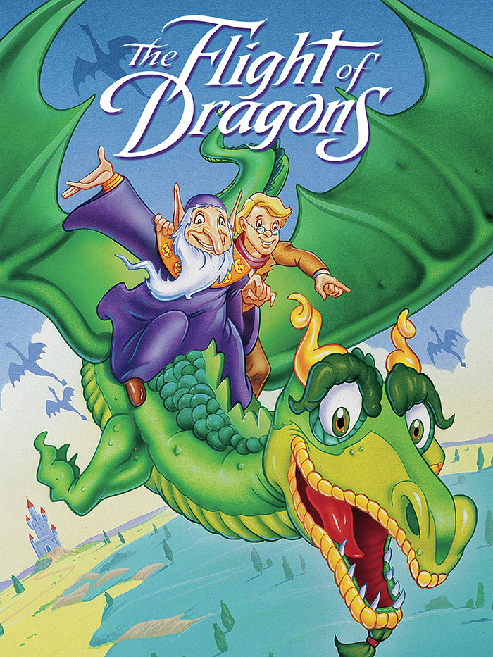 Poster of The Flight Of Dragons movie 