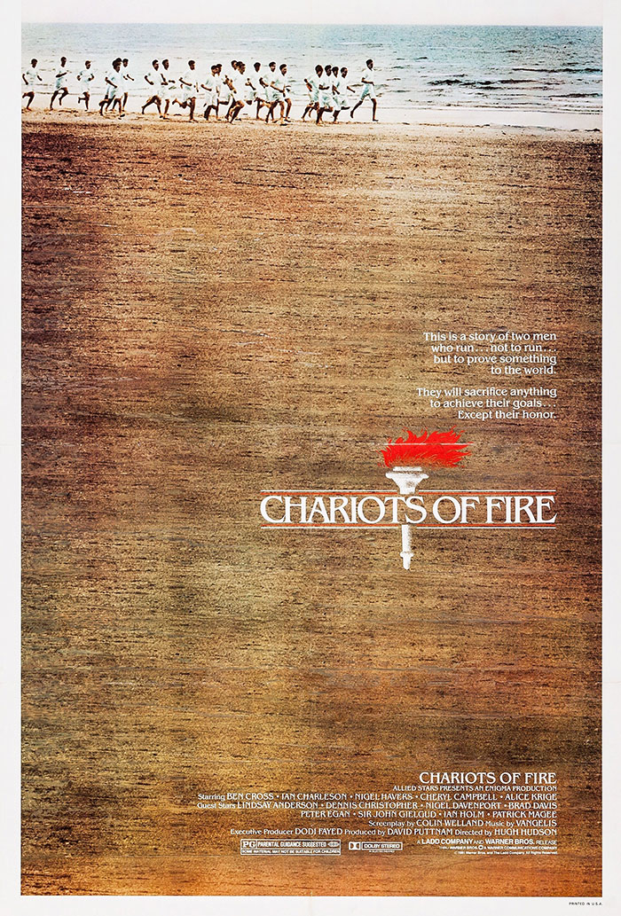 Poster of Chariots Of Fire movie 