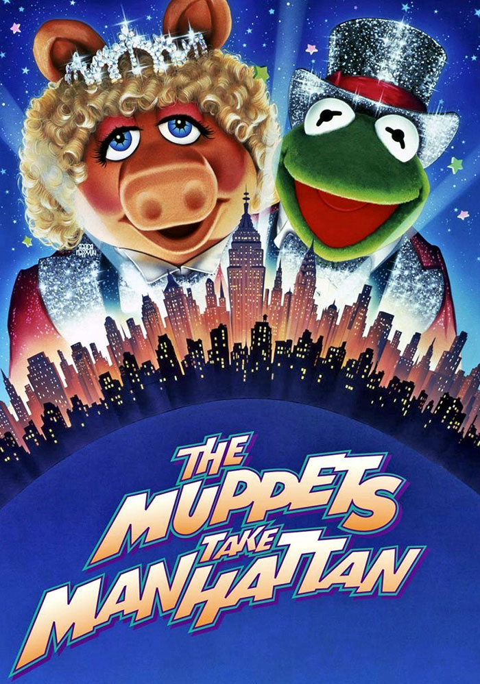 Poster of The Muppets Take Manhattan movie 